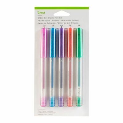 Cricut Explore Maker Medium Point Gel Pen Set 5-pack (Glitter Brights)-1