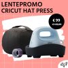 lentepromo 24 cricut hat press