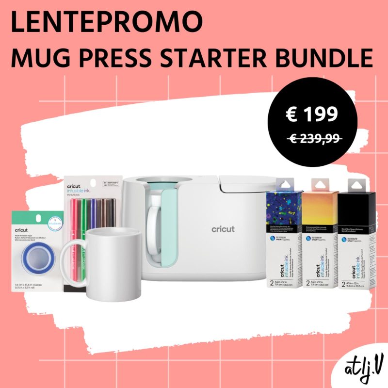 lentepromo 24 cricut mug press starter bundle