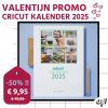 valentijn promo Cricut kalender