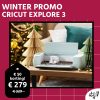 winter promo 25 Cricut Explore 3