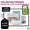 valentijn promo 2 cricut joy xtra startersbundel